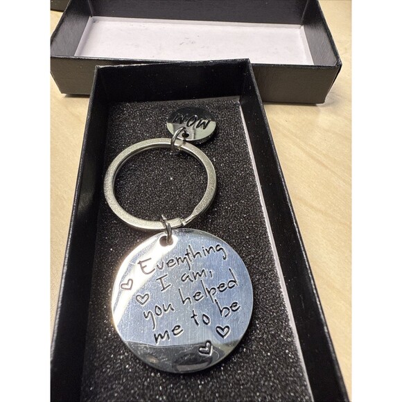 🖤 “I Love You Mama” Tote & Silver Keychain Gift Set – Brand New - Picture 7 of 9